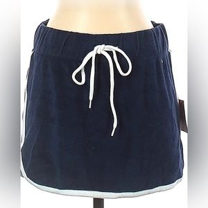 Mossimo towel skirt navy blue